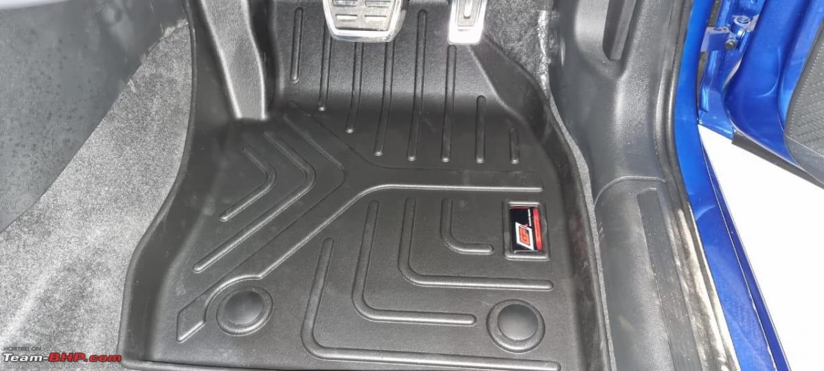 Got aftermarket floor mats for my VW Virtus online for Rs 4,000 TeamBHP